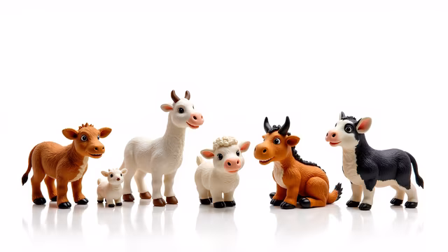 Farm Animals Toy Set