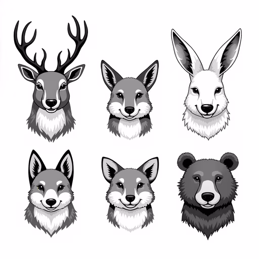 Forest Animals Illustration