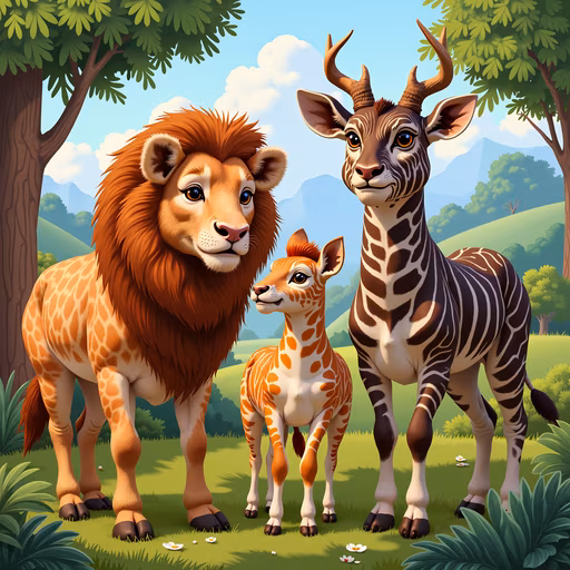 Forest Friends Illustration