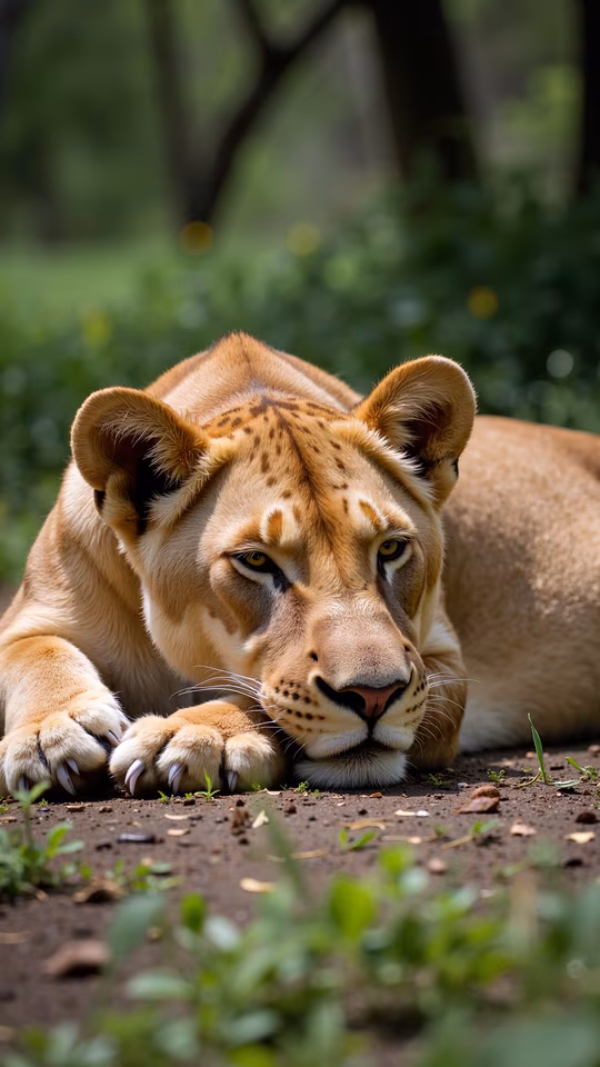 Lioness Resting