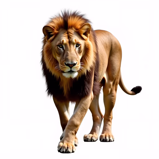 Majestic Lion Illustration