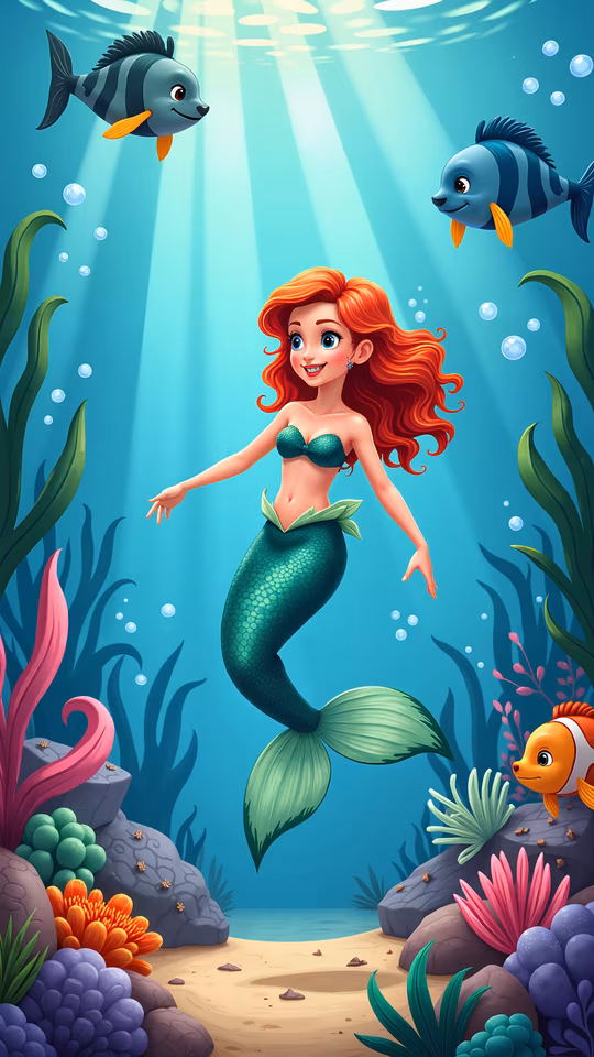 Mermaid Underwater Adventure
