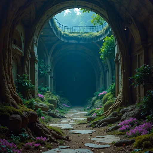 Mystical Garden Path