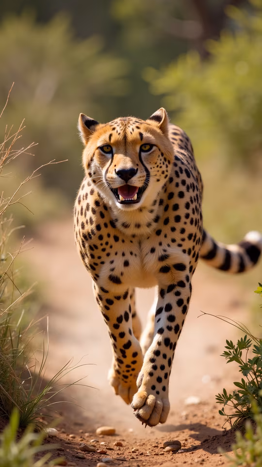 Running Cheetah
