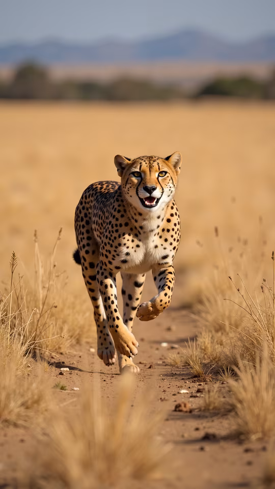 Running Cheetah