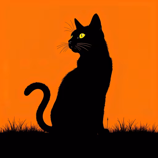 Silhouette Cat