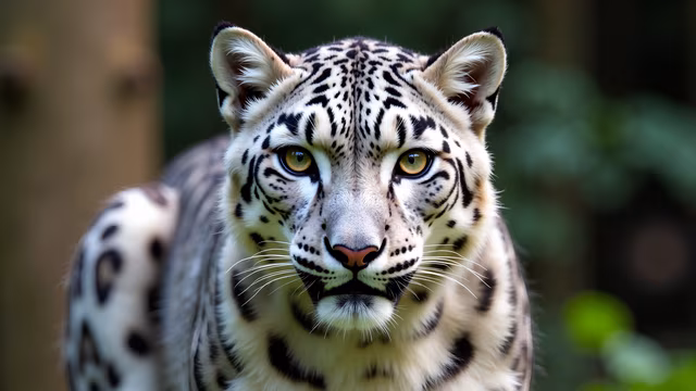 Snow Leopard Portrait