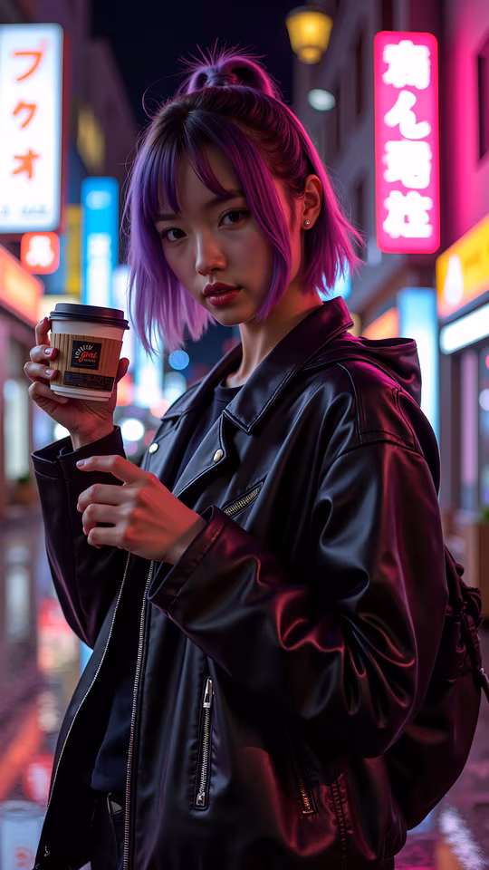 Urban Neon Girl