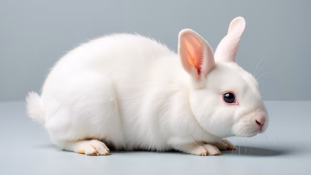 White Rabbit Portrait