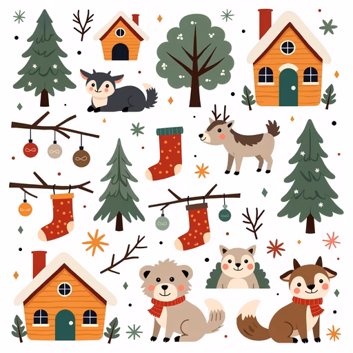 Winter Wonderland Illustration
