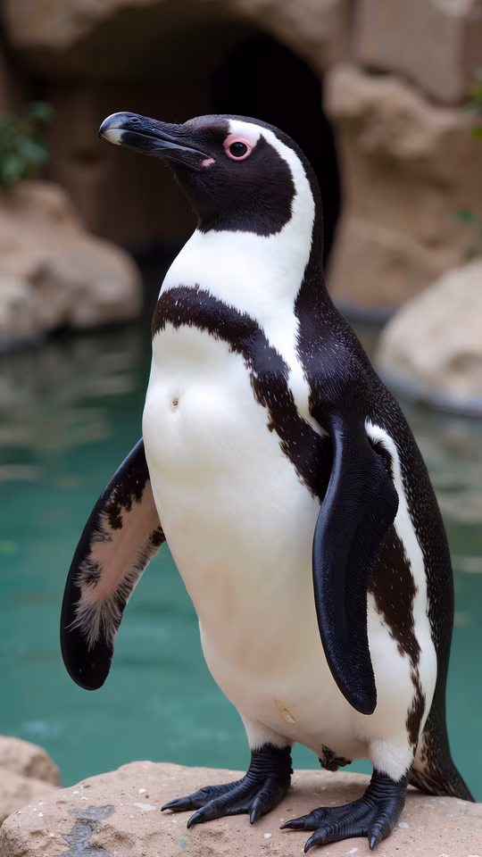 African Penguin Portrait