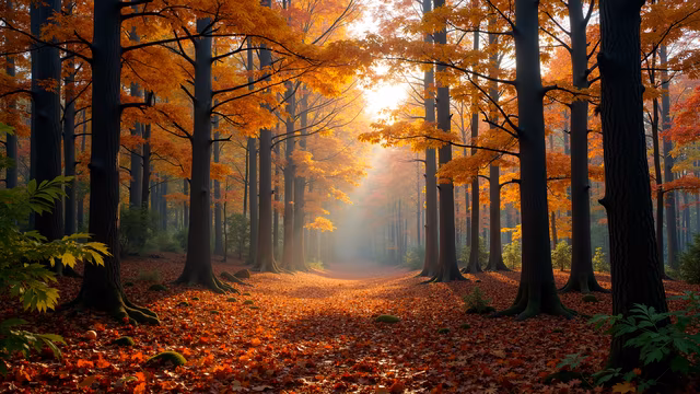 Autumn Forest Path