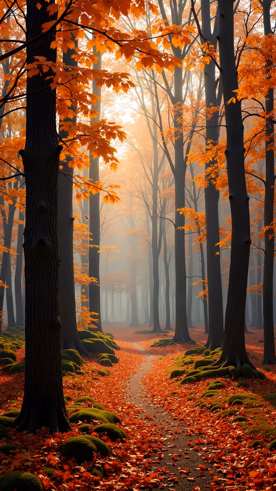 Autumn Forest Path