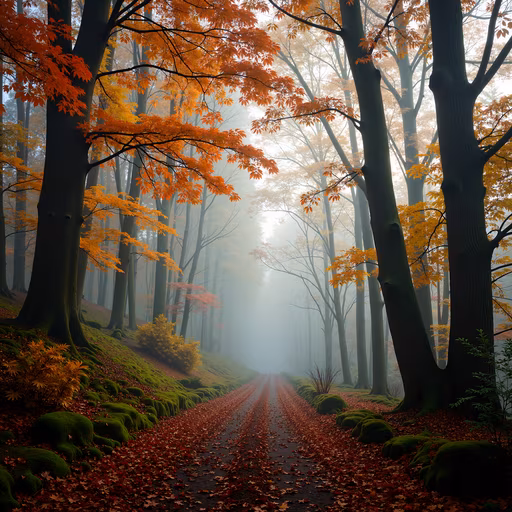 Autumn Forest Path