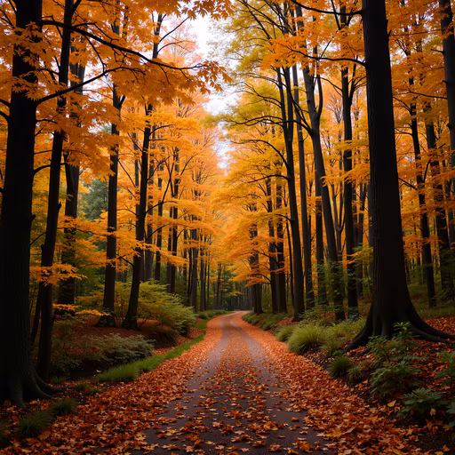 Autumn Forest Path