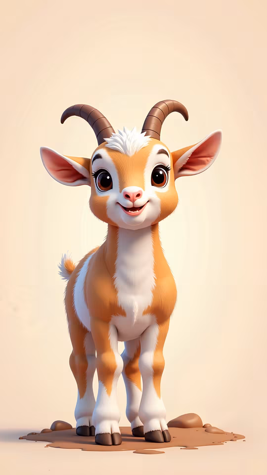 Cartoon Goat