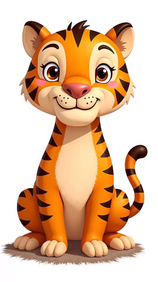 Cartoon Tiger