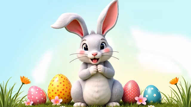 Easter Bunny Illustration