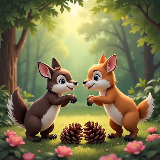 Forest Friends Illustration