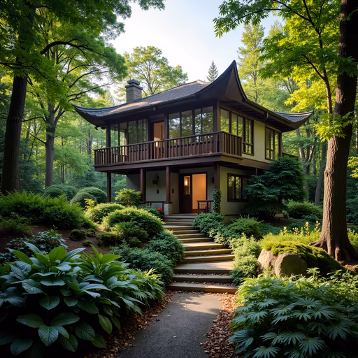 Forest Retreat Illustration