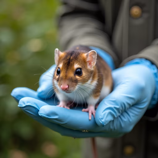 Hamster in Glove