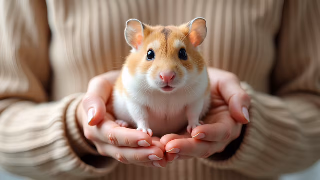 Hamster in Hands