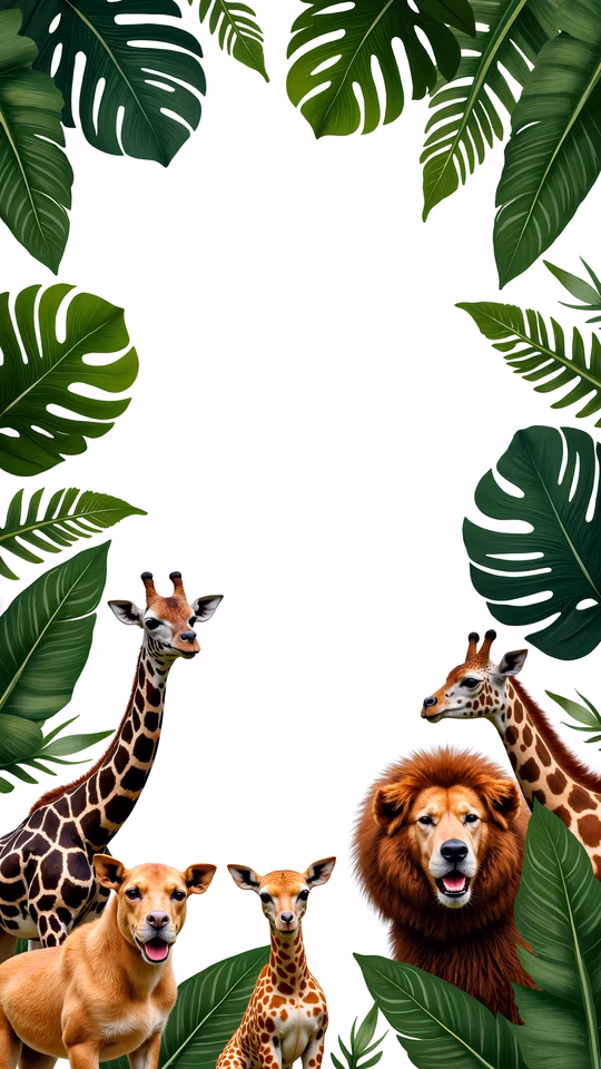 Jungle Friends Illustration
