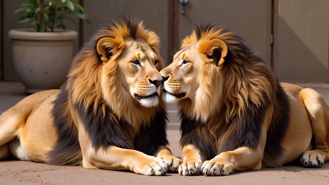Lions in Affection