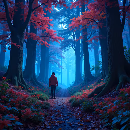 Misty Forest Journey