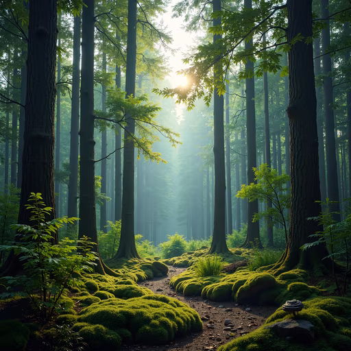 Mystic Forest Illustration