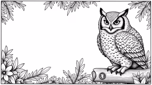 Owl Illustration