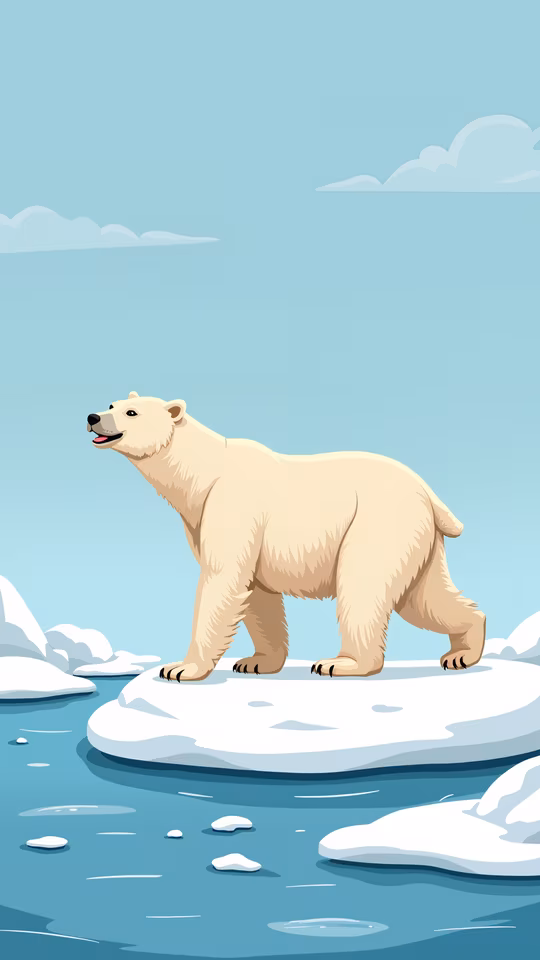 Polar Bear Illustration