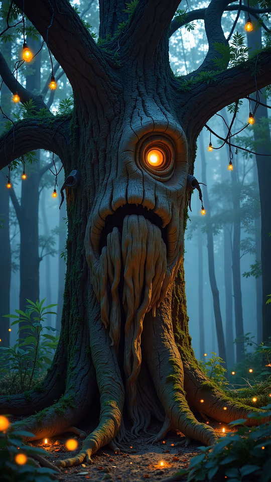 Tree Monster Illustration