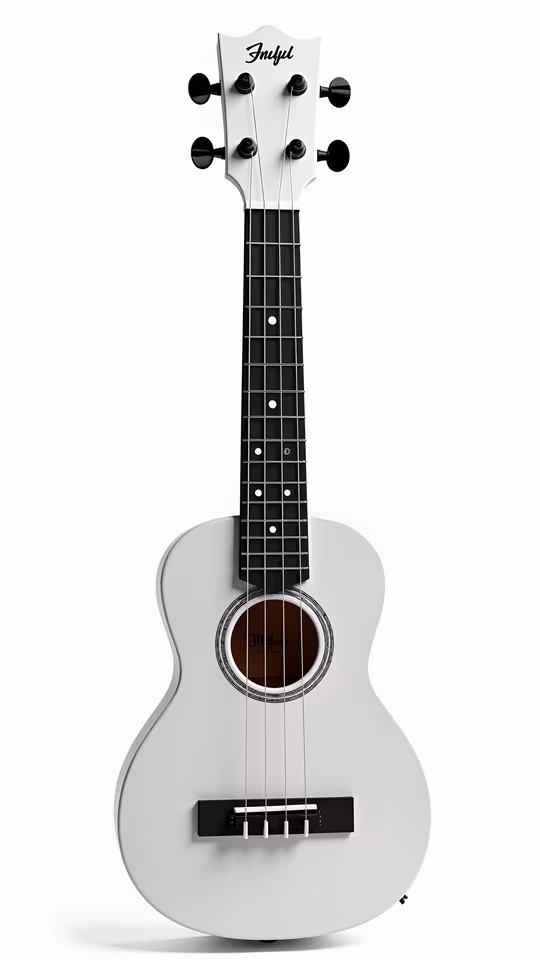 White Ukulele