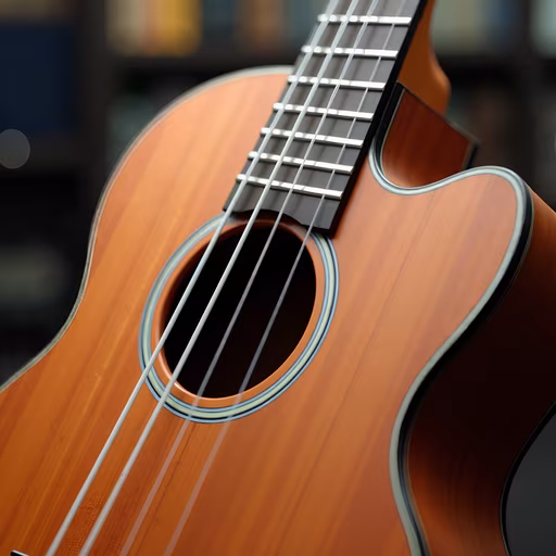 Acoustic Guitar Close-Up