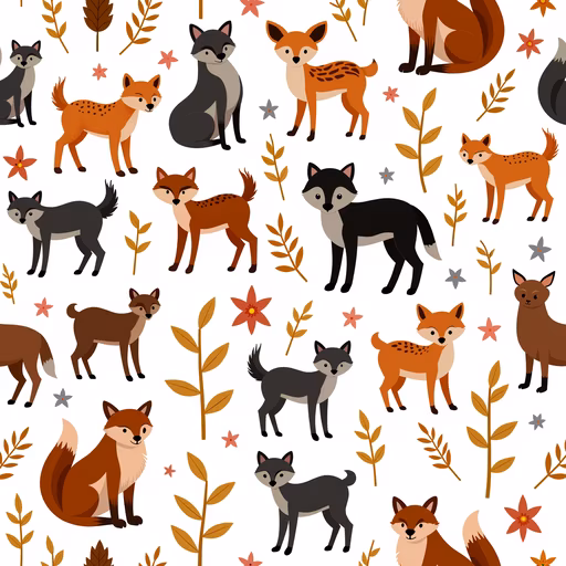 Forest Animals Illustration