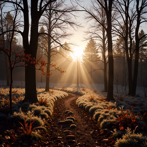 Forest Path at Dawn