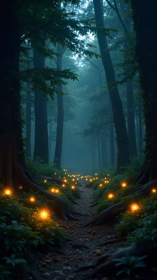 Mysterious Forest Path