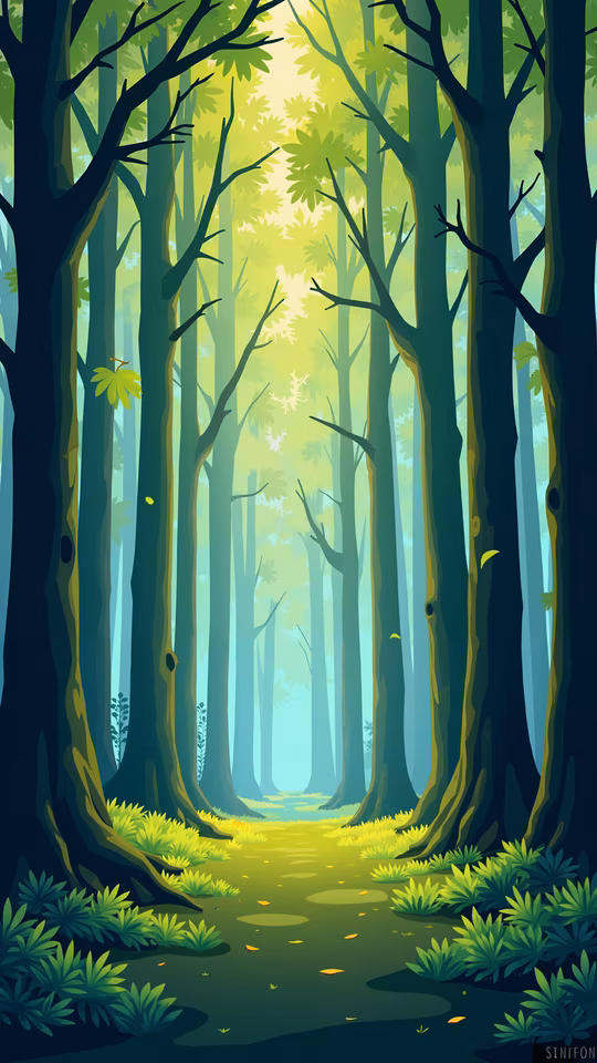 Mystical Forest Path