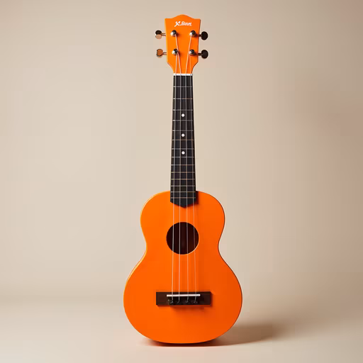 Orange Ukulele