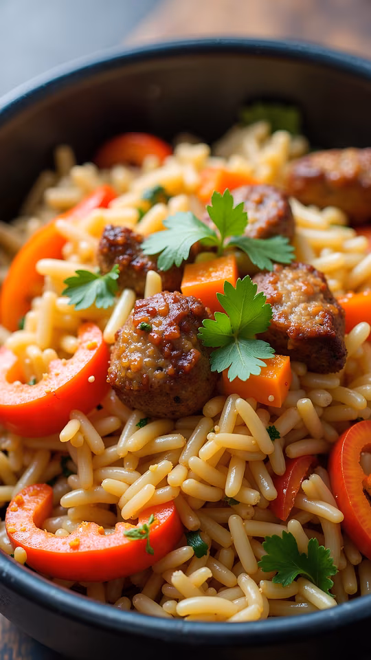 Pasta with Meatballs