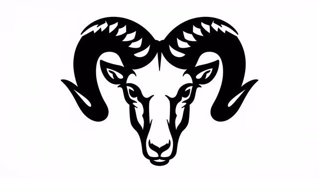 Ram Head Illustration