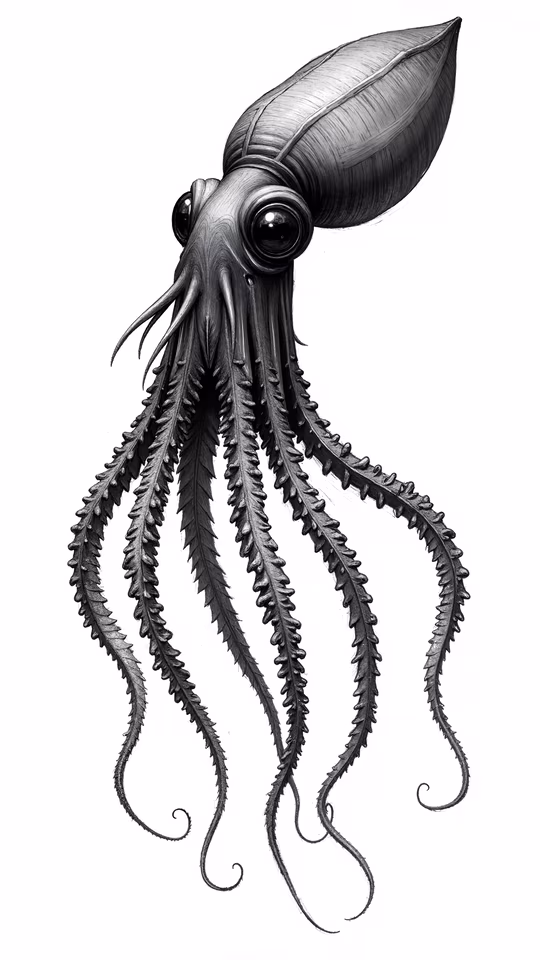 Squid Illustration
