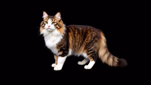 Tabby Cat Portrait