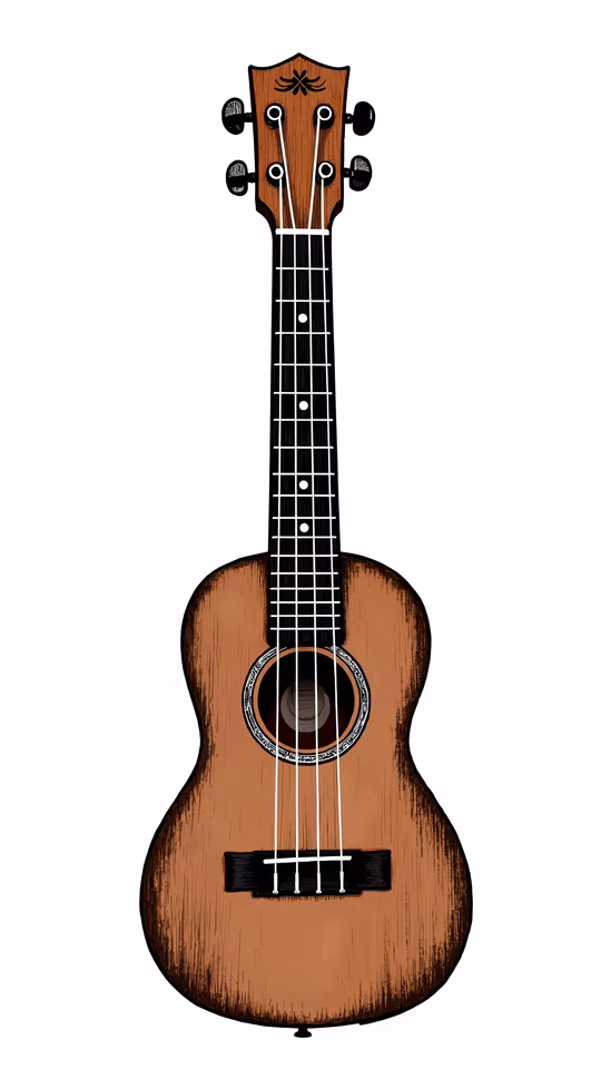 Ukulele Illustration