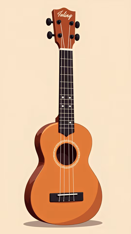 Ukulele Illustration