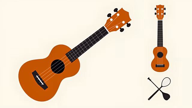 Ukulele Illustration