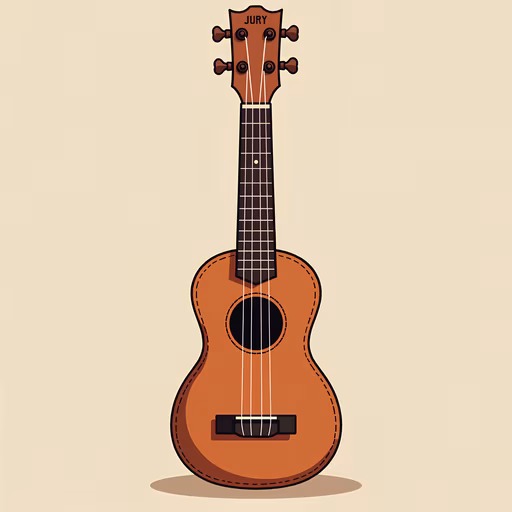 Ukulele Illustration