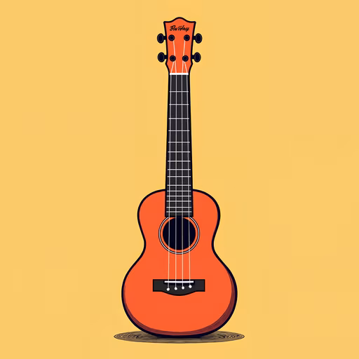 Ukulele Illustration