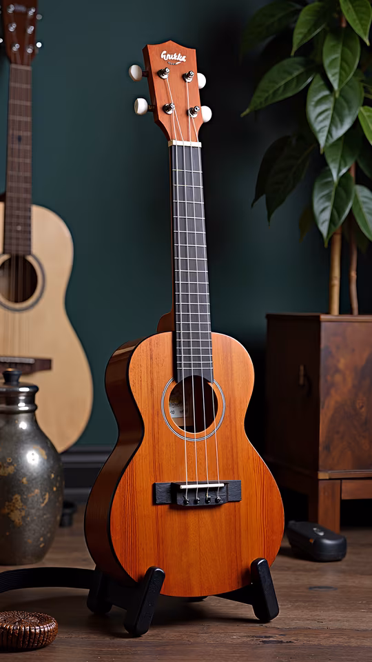 Ukulele on Stand